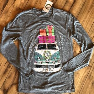 Small Boutique Christmas Shirt NWT